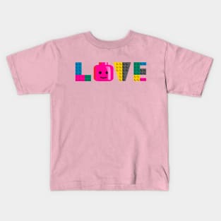 LOVE LEGO Kids T-Shirt